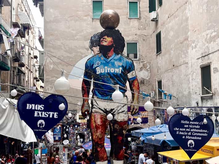 Neapel: Fußballtour mit Maradona-Stadion & Wandmalerei