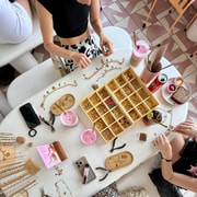 Charm Bar Canggu: Jewelry-Making Workshop + Free Matcha