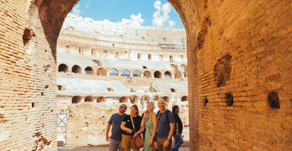 Rome Semi-Private Early Morning Colosseum Express with Arena