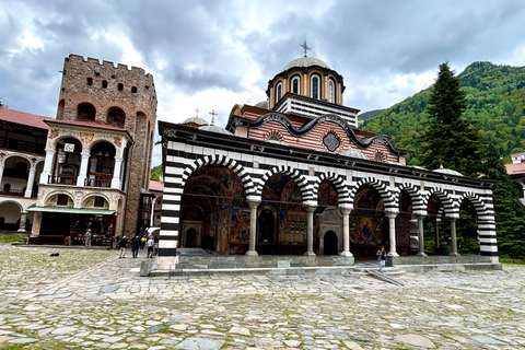 From Sofia: Rila Monastery, Sacred Cave & Alpine Picnic