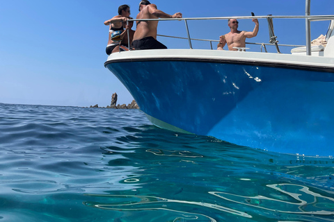 Bonifacio: passeio guiado de barco e mergulho com snorkel