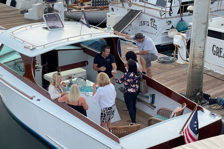 San Diego Sunset Cruise on a Classic Wooden Yacht