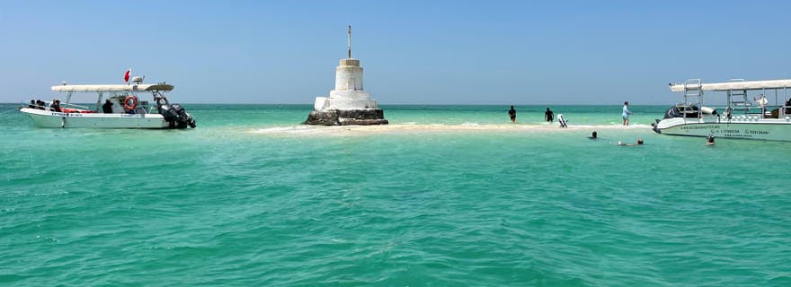 Bahreïn : Excursion en bateau à l'île de Jaradah