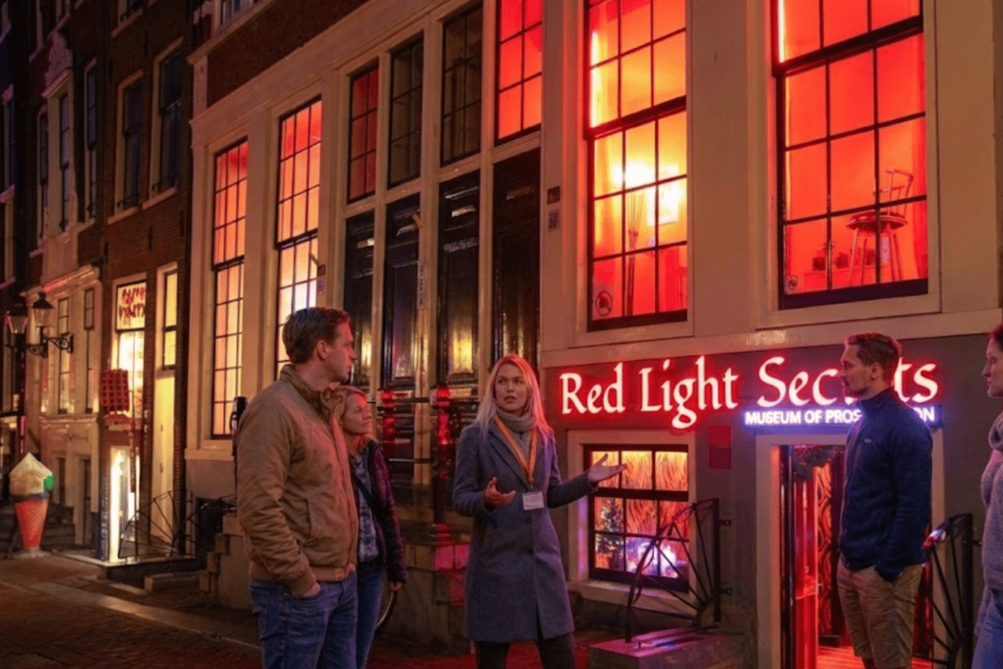 Амстердам: Экскурсия по кварталу красных фонарей
