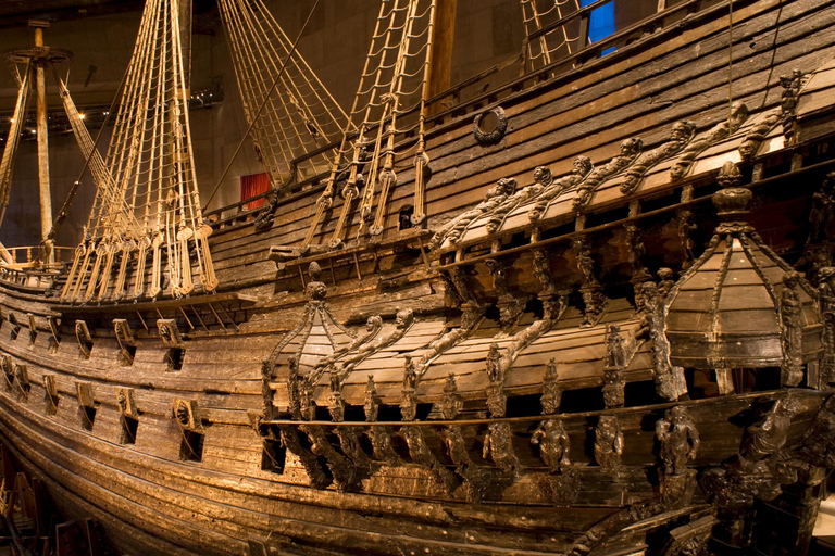 Stockholms gamla stads höjdpunkter, Kungliga slottet, Vasamuseet2 timmar: Gamla stan