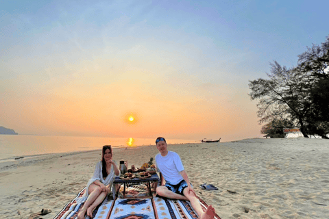 Amanecer en 4 islas Barco de lujo privado