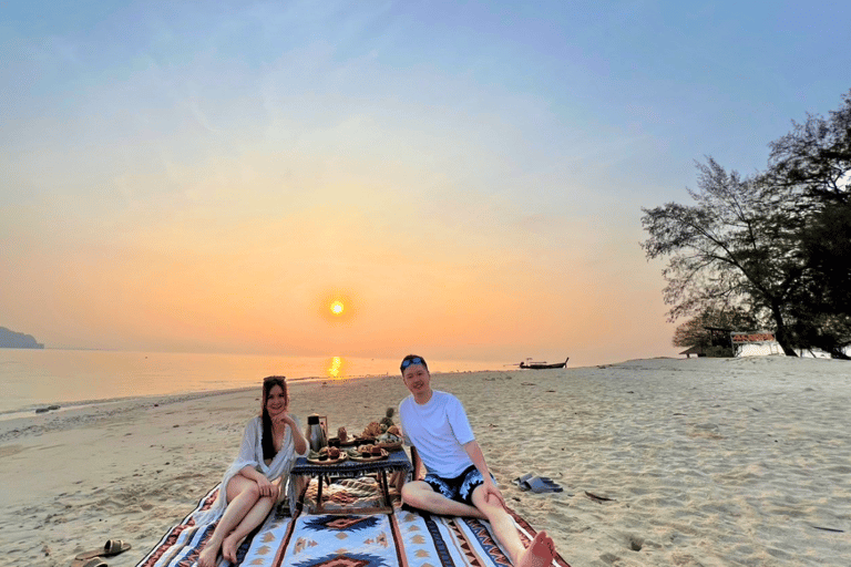 Amanecer en 4 islas Barco de lujo privado