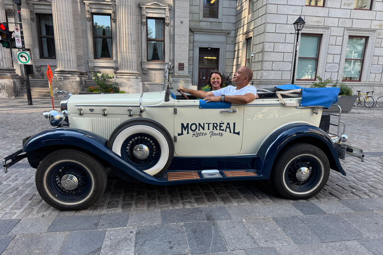 Montreal: Unforgettable Guided Tour in a Vintage 1930s Convertible Car
