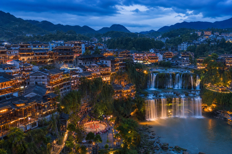 Furong Ancient Town: Tickets & Private Transfer Options 3 Days Entry Ticket & Cultural Show