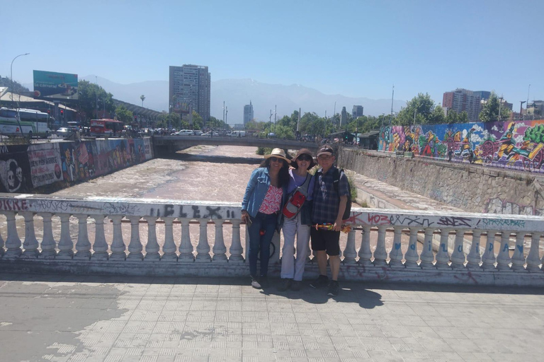 Santiago : Visite à pied des sites historiques