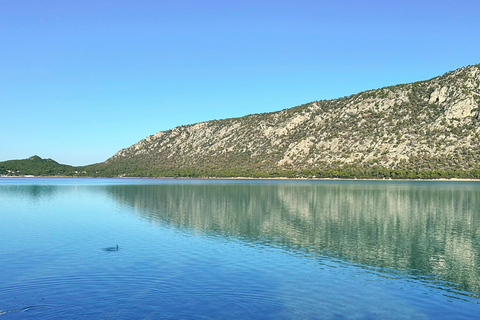 Athènes : Lac Vouliagmeni Corinthia, coucher de soleil et baignade dans l&#039;Héraion