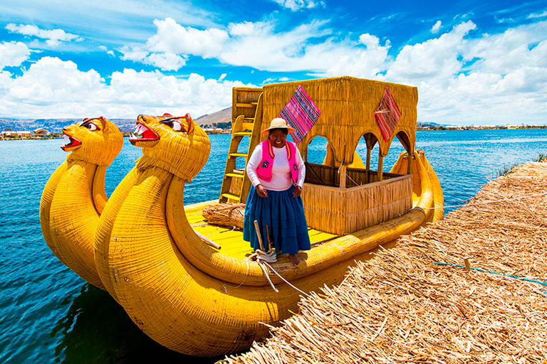 Tour to the Floating Islands of the Uros and Taquile 1 day