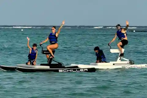 Punta Cana: Water Bike Ride with Snorkeling, Yoga, and Lunch