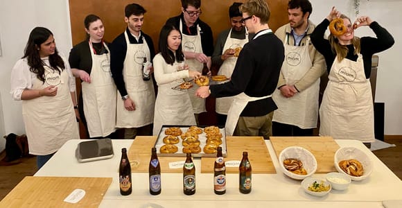 Munich: Bavarian Pretzel Workshop with Beer Tasting