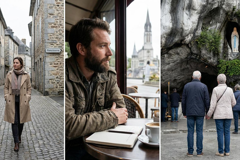 Lourdes Sanctuary Guided Tour with Transfers from Paris