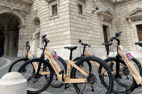 Budapest: visite guidée confortable de 3,5 heures en vélo électrique