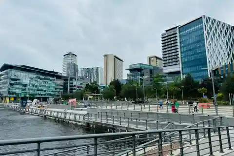 Viagem à cidade exterior de Manchester