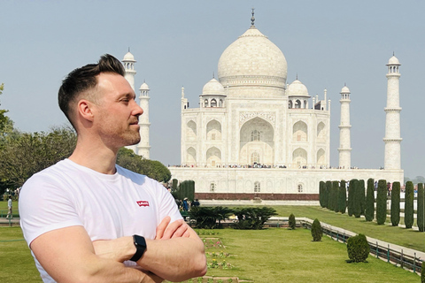 From Delhi: Taj Mahal & Agra Private Tour with 5* Meal Only Private Tour Guide ( No Tickets and Transport )