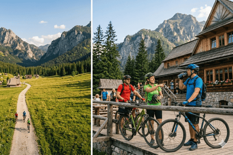 Zakopane: Chochołowska Valley Bike Tour with Transfer