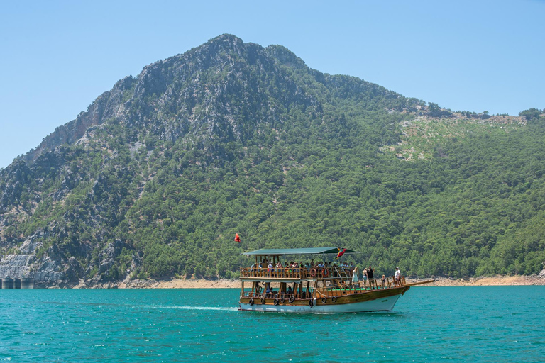 Side: Green Canyon Boat Adventure with Swimming Stops Green Canyon Boat Cruise (Meeting Point)