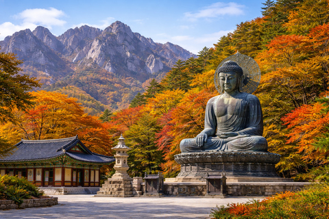 Seoul: Seoraksan & Nami island & Korean Garden Tour [Winter wonder] Seoraksan+Nami island+ Eobi Ice Valley