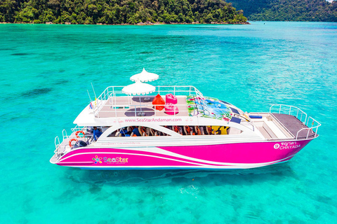 Phuket: Ultieme Phi Phi &amp; Maya Bay Speed Catamaran Tour