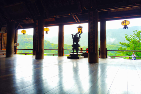 Nara: Entdecke die riesige Kannon-Statue und den Tempel am Steilhang von HasederaNara: Entdecke die riesige Kannon-Statue und den Tempel am Steilhang in Hasedera