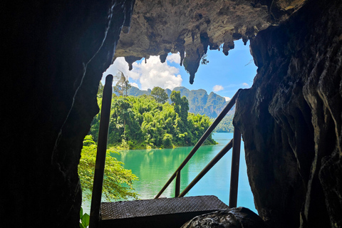 Khao Sok: Private Longtail Boat Tour at Cheow Lan LakeOption 2: 4-Hour Tour with Hotel Pickup and Drop-Off