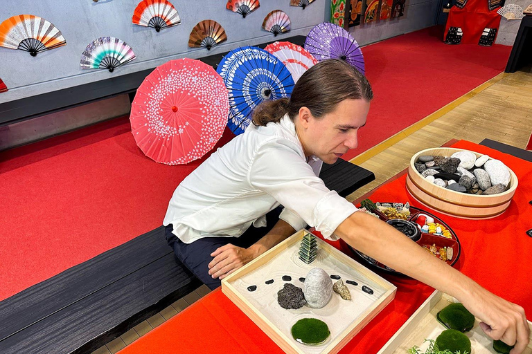 Osaka: Karesansui Garden Making and Matcha Experience