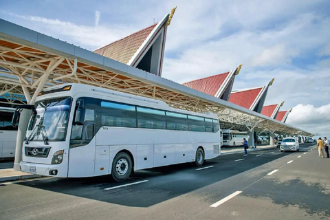 Traslado de ida y vuelta: Entre el aeropuerto y la ciudad de Siemreap