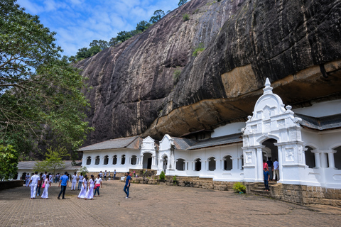 Sigiriya: Dambulla, Spice Garden & Sera Waterfall Tour