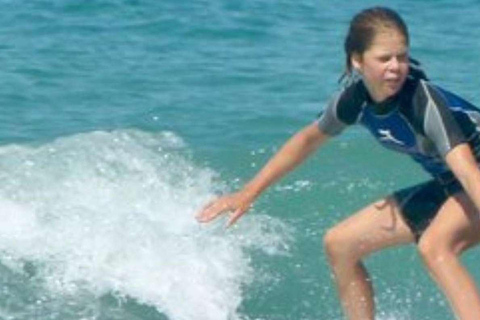 Surf course at Makaha Beach