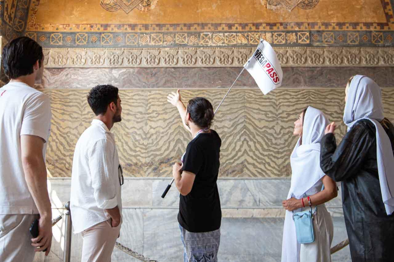 Tour della Basilica di Santa Sofia e della Moschea Blu + Basilica Cisterna opzionaleHagia Sophia, Moschea Blu + Cisterna Basilica e tutti i biglietti