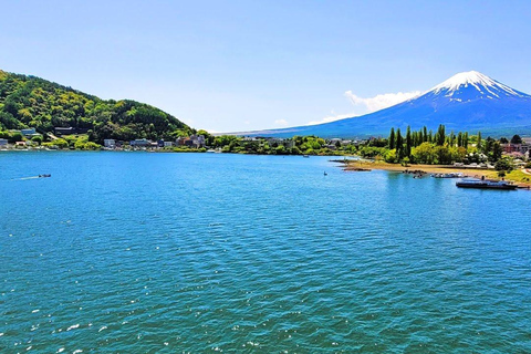 Monte Fuji, Oshino Hakkai, Lago Kawaguchi, tour particular de 1 dia