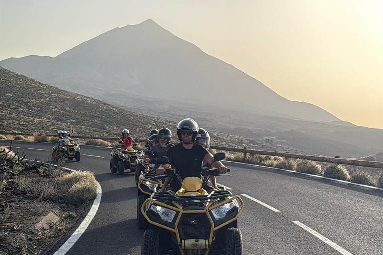 Puerto de la Cruz: Ascend Mount Teide on a quad bike to experience a magical sunset Individual Quad (1 person per quad)