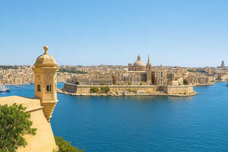 From Sliema: Around Malta Cruise with 3 Swim Stops and Lunch