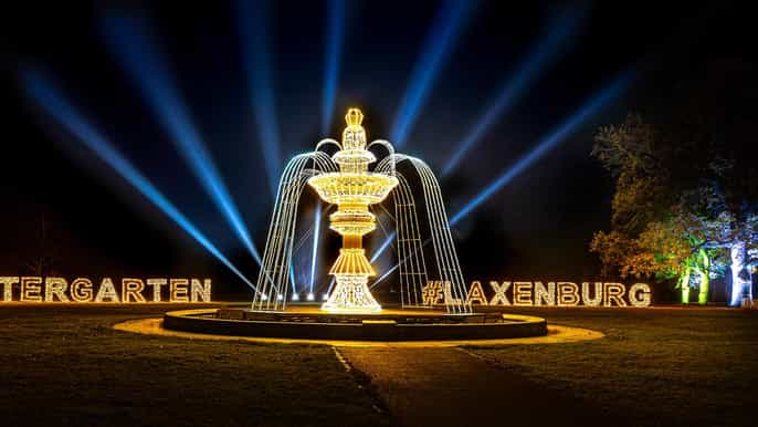 Laxenburg Palace Park: ILLUMINA Austria's largest garden of lights - Ticket