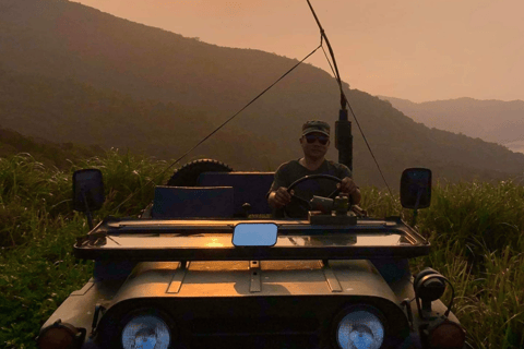 Hai Van Jeep Adventure with beachside lunch and waterfalls