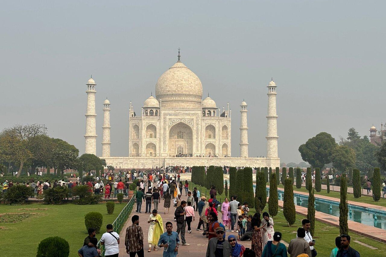 Da Delhi: Viaggio al Taj Mahal e Agra con possibilità di scendere a JaipurDa Delhi: Tour del Taj Mahal e di Agra in giornata con partenza da Delhi