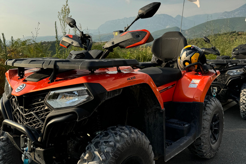 ATV-tocht door de heuvels van Tirana &amp; het meer van Cerkeze