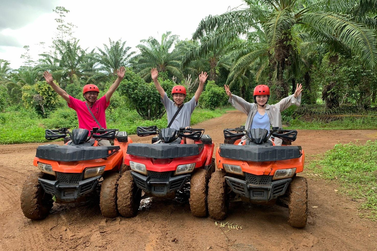 Krabi: Sai Thai ATV with Plantation, Mountain, cave trail 30 Minute ATV Drive (2 People per ATV: Driver + Passenger)