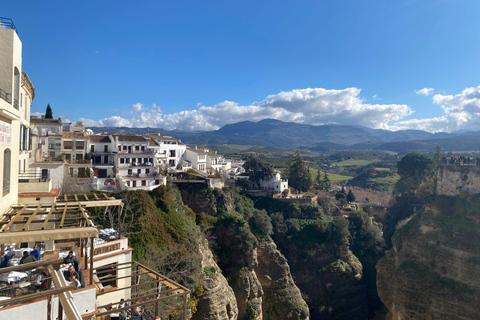 from Mijas, Malaga: Private tour Ronda incl. transfer, bullfighting arena and tapas
