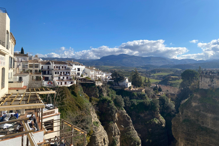 from Mijas, Malaga: Private tour Ronda incl. transfer, bullfighting arena and tapas