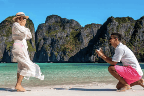 TailanDay w PhiPhi - Zatoka Maya i główne plaże w języku portugalskimTailanDay w Phi Phi - Zatoka Maya i główne plaże