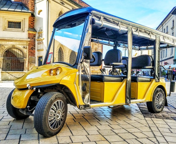 Krakow: Jewish Quarter and Ghetto Electric Golf Cart Tour