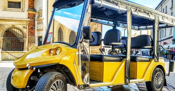 Krakow: Jewish Quarter and Ghetto Electric Golf Cart Tour