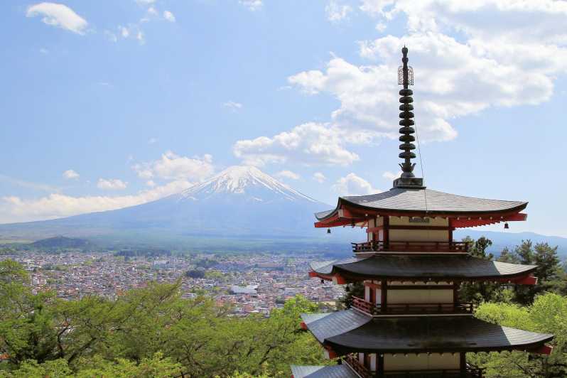 Tokyo: Endagstur med buss til Fuji-fjellet og Kawaguchi-sjøen i naturskjønne omgivelser