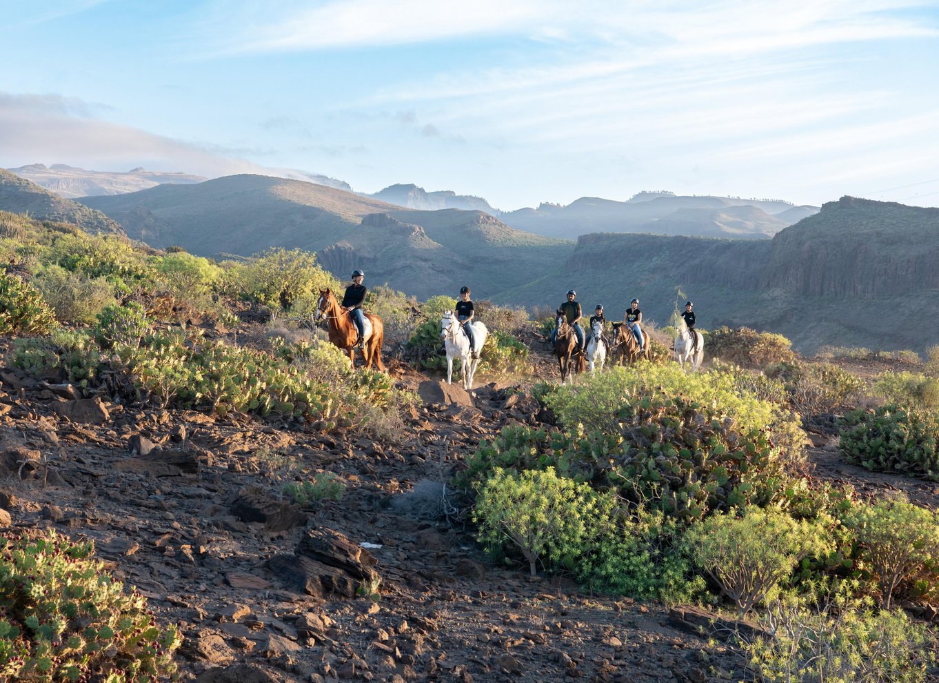 Gran Canaria: Ridning på vulkanske stier og muligheder for transport
