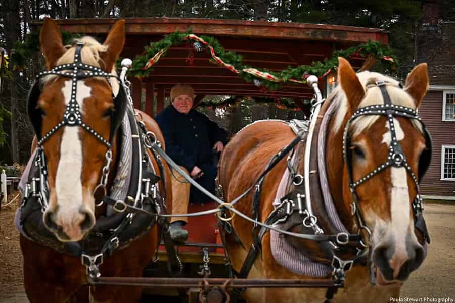Old Sturbridge Village: Weihnachten bei Kerzenschein. Foto: GetYourGuide