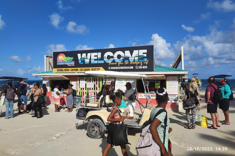 From Your Hotel in San Ignacio to Caye Caulker/Van + Ferry
